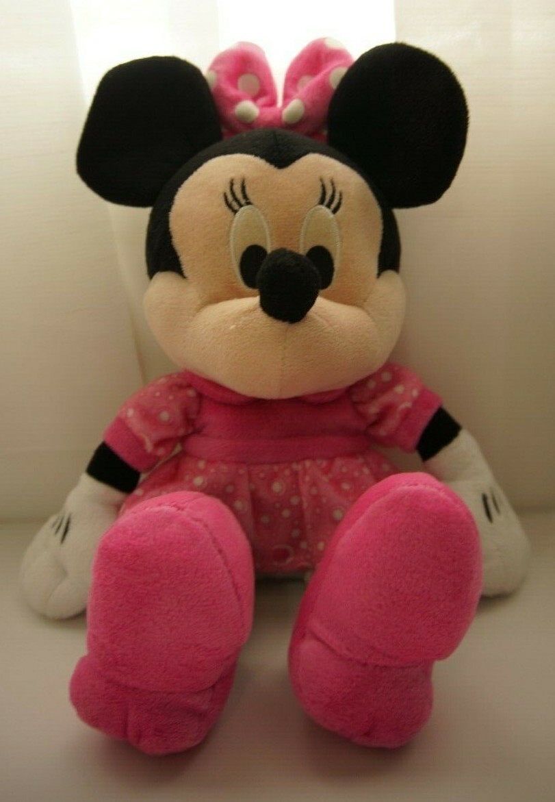 disney clementoni minnie mouse talking plush