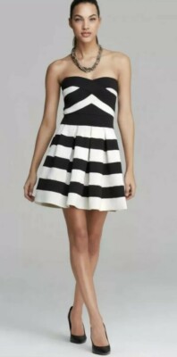 slim fit dress slacks Luxe Bandage Square Neck Fit & Flare Dress