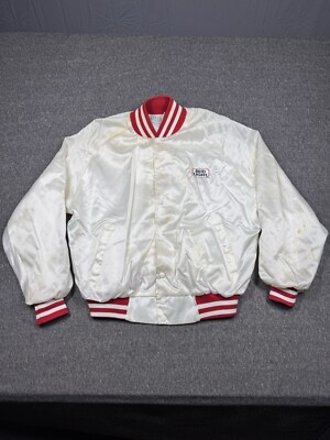 Artex Bud Light Spuds Mckenzie Jacket Mens Size XL White