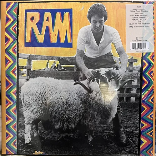 Paul McCartney, Linda McCartney – RAM 180g Vinyl RARE Import W/Hype Remastered!
