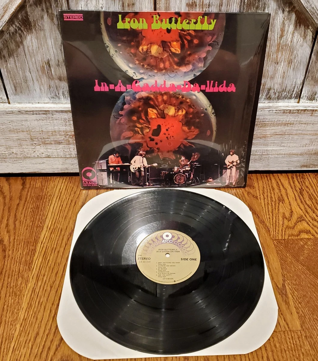 Iron Butterfly "In-a-Gadda-Da-Vida" Vinyl Album! Excellent Condition! In  Shrink* | eBay