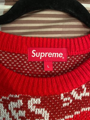 Supreme◾️Street Signs Sweater Supreme Street Signs Sweater (SS21) - $158