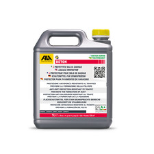 4x Fila Concrete Pore Filler + Sealer for Garage and Concrete Floors 5L