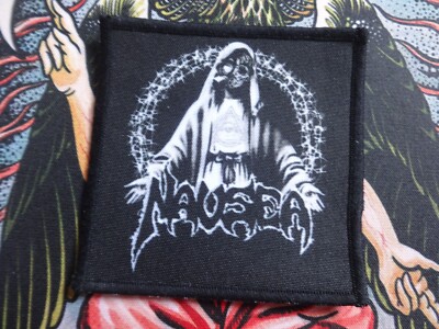 Nausea Band Patch Crust Grindcore Metal Wolfbrigade Amebix