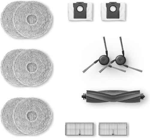 Robot Vacuum Accessories: 1 Main Brush, Filters & Mop Pads Compatible With X40 - Picture 2 of 2