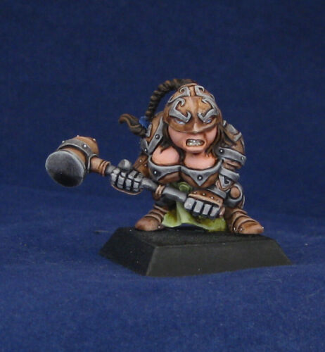 5 guerreras Khor pintadas, Rackham Confrontación OOP Miniaturas enanas de metal - Imagen 2 de 12