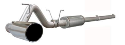 AFE Power 49-42002 Large Bore-HD 4 IN 409 Stainless Steel Cat-Back Exhaust Syste
