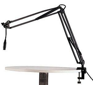 Konig Meyer KM238/5 Wired Desk Mount Scissor Stand, New! | eBay