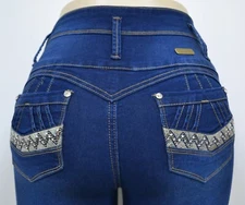 USC-F020 Sexy Maya Columbian Levanta Cola Butt Lifter Jeans