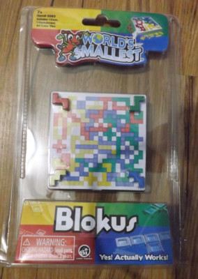 NEW Super Impulse World's Smallest Blokus real working games