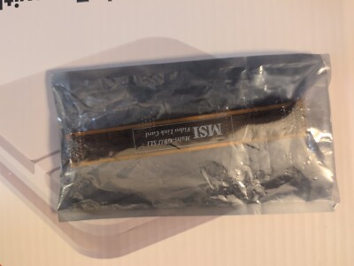 New MSI Multi-GPU SLI Cross Fire Video Link Card N1996 5.5''