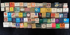 (76) Vintage RARE Hotel Matchbooks Big Name Hotels Holiday Inn, Hilton, Etc.