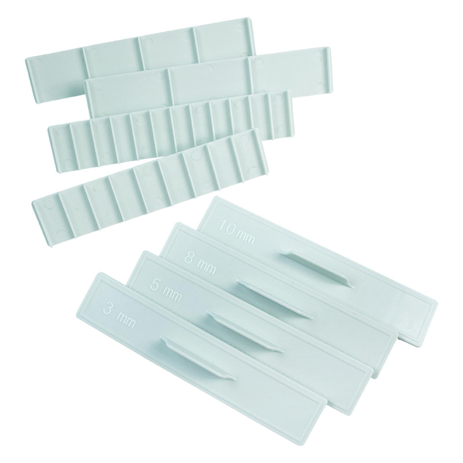 8Pcs Cake Measuring Marker Ruler Multipurpose Baking Tool Butter ...