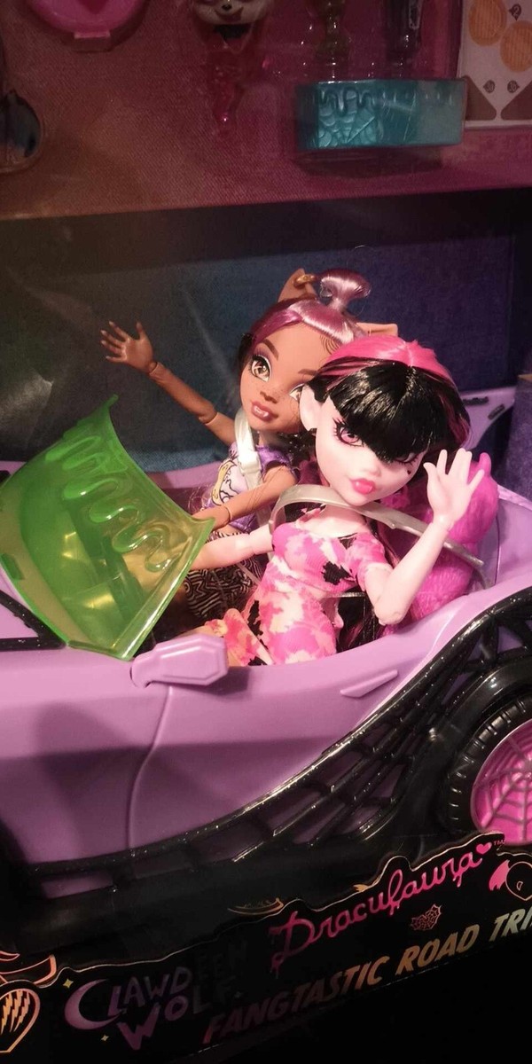 Monster High Clawdeen & Draculaura Fangtastic Road Trip | eBay
