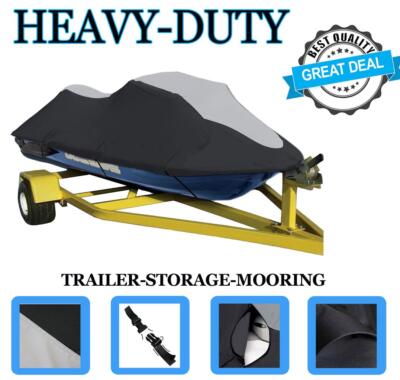 Jet Ski Cover for Kawasaki STX 15F 2004-2020 PWC JetSki Storage Mooring Towing