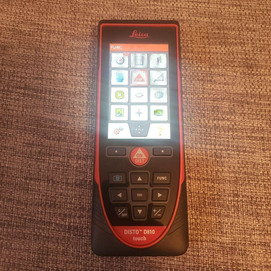 Leica Disto D810 Touch Laser Distance Measurer with Case Leica Disto D810 Touch Laser Distance Measurer with Case