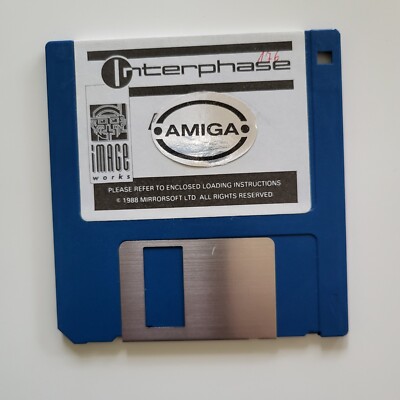   1 Floppy Disk INTERPHASE   Commodore Amiga 500 1200 2000  