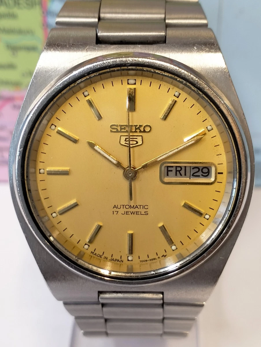 Seiko 5 17 best sale jewels