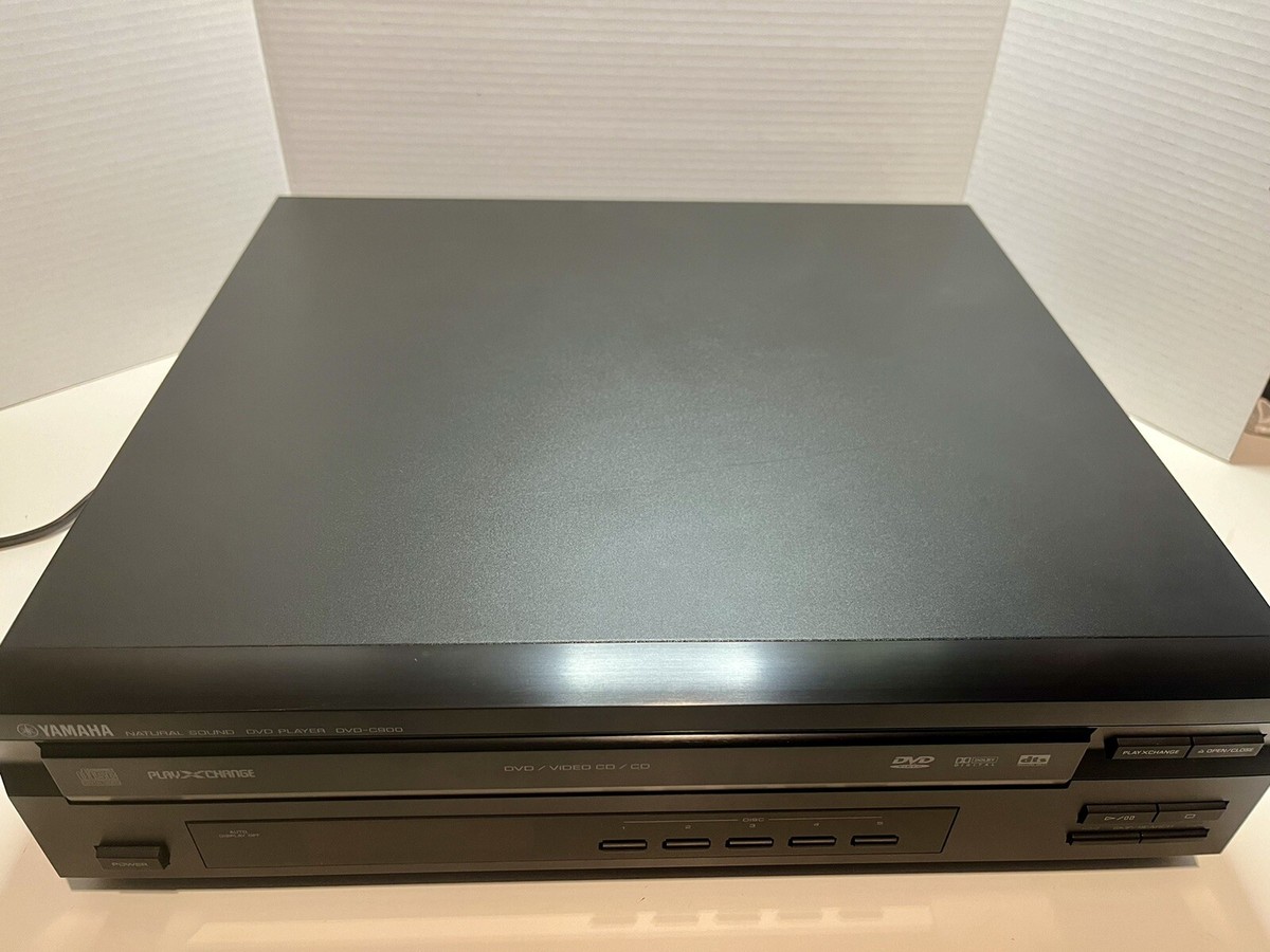 YAMAHA Natural Sound DVD-CD Player DVD-C900. Tested! Great