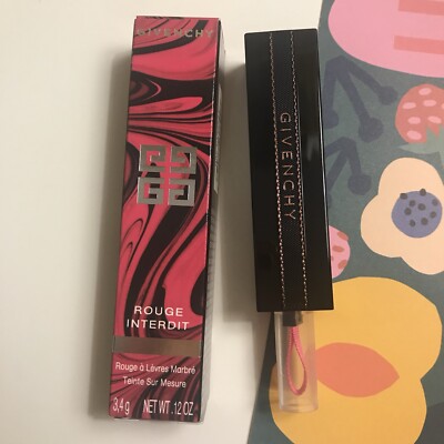 Givenchy Rouge Interdict  Lipstick #27 Bold Red New