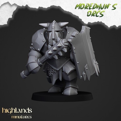 Armoured Orcs x 20 inc command Highlands miniatures WFB The Old World,AOS - Picture 7 of 14