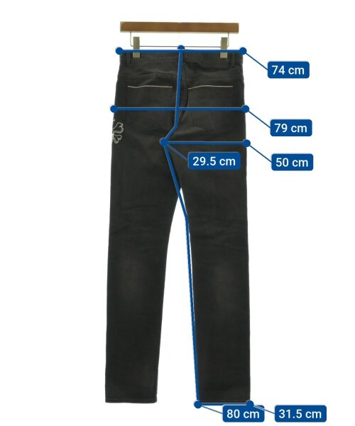 Dior Homme Denim Pants Black(Denim) 27(Approx. XS Dior Homme Denim Pants Black(Denim) 27(Approx. XS