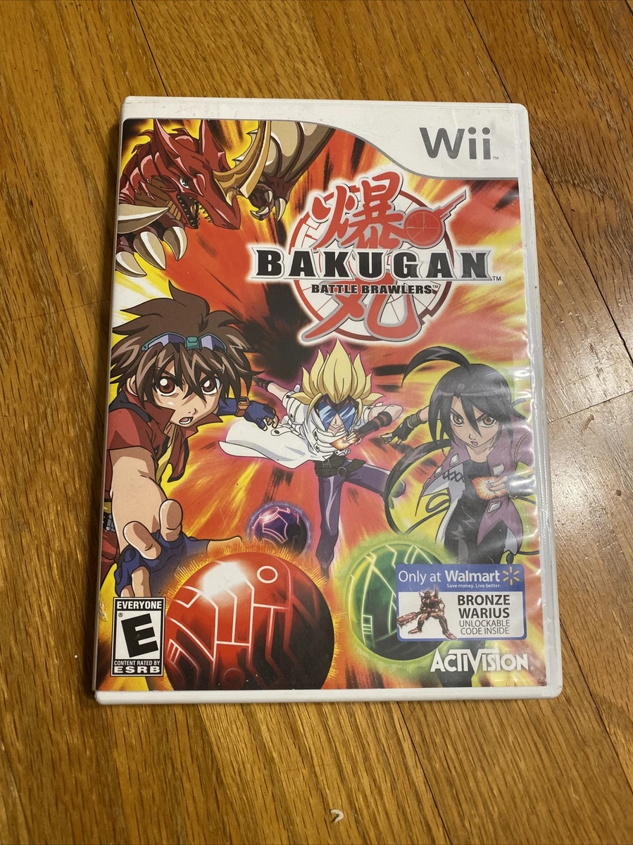 Wii BAKUGAN BATTLE BRAWLERS VIDEO GAME BRAND NEW SEALED