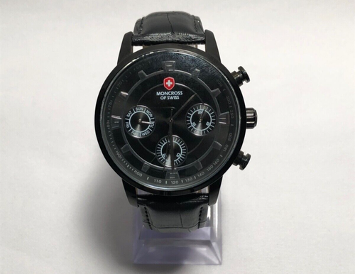 Moncross Of Swiss MS6006 Men's Watch Water Resistant Estate 45