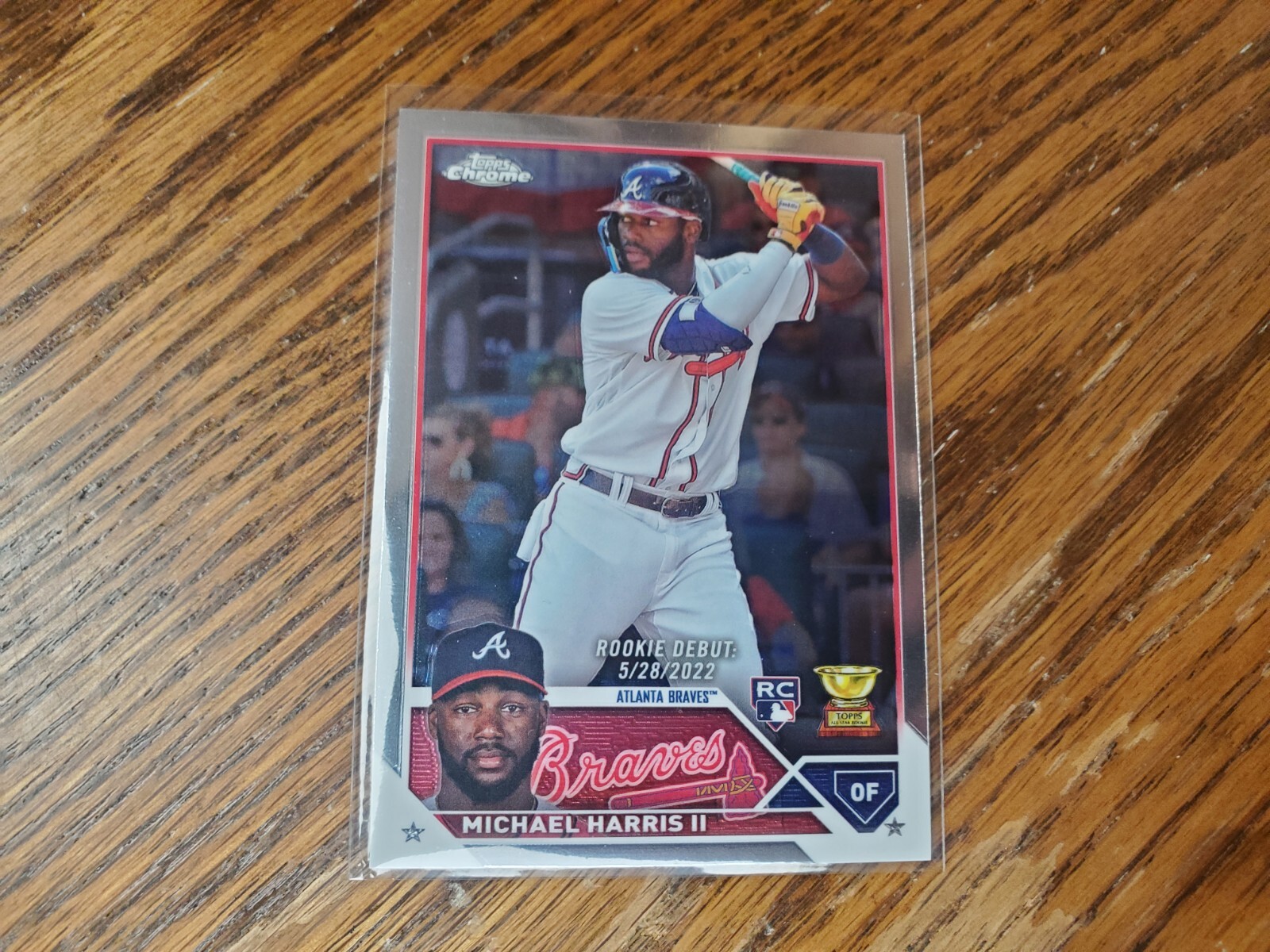 Michael Harris II RC 2023 Topps Chrome Update Rookie Debut USC153 Atlanta Braves