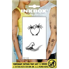 inkbox temporary tattoos surf or music new nip