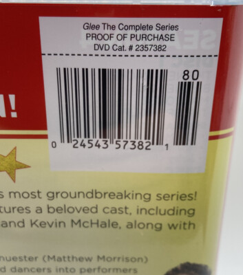 Glee The Complete TV Series Collection (DVD,2018,34-Disc Set