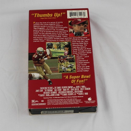 The Program (VHS, 1994) James Caan - Picture 2 of 3