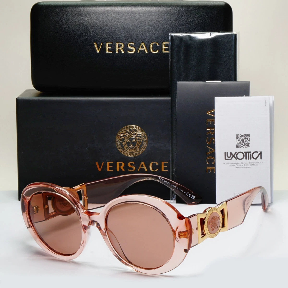 Versace Round Sunglasses for Women for sale | Shop with  display picture 2