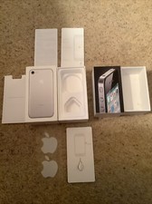 Apple iPhone7 BOX +Extras Incl SIM Tray Opener + Apple iPhone4 BOX. EMPTY BOXES