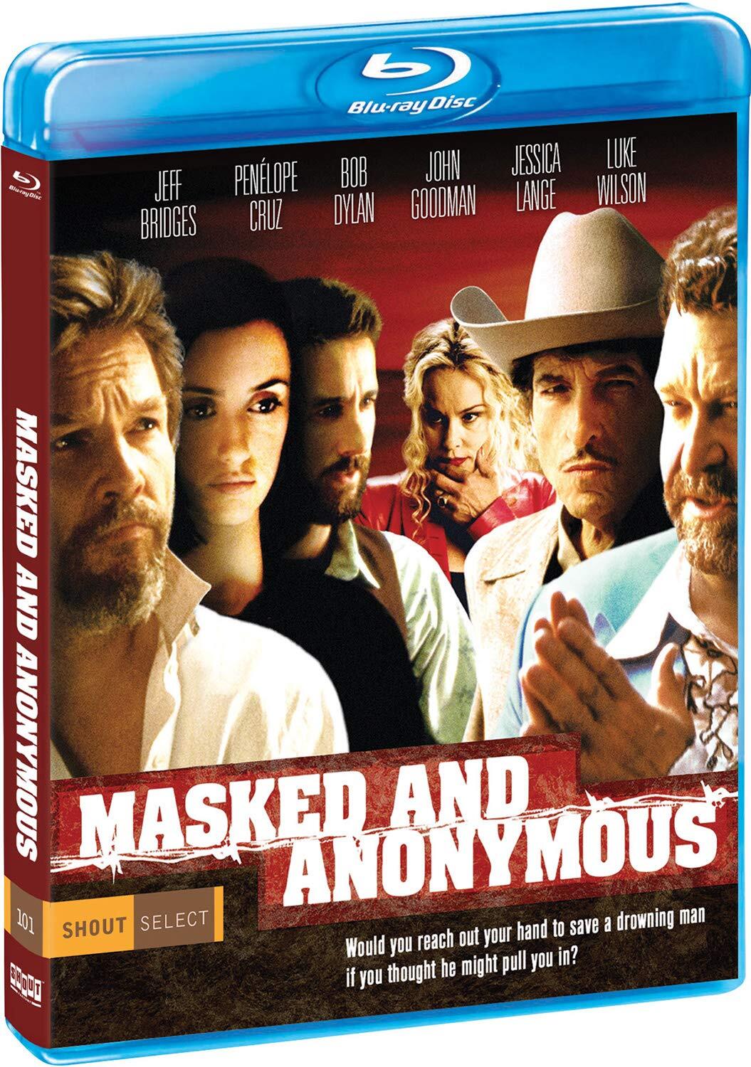 Masked and Anonymous (Blu-ray) Jeff Bridges Penelope Cruz Bob Dylan John Goodman