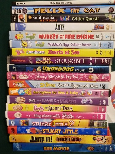 Lot Of 21 Children's DVD'S Plus 1 Bonus Disc - Picture 2 of 4
