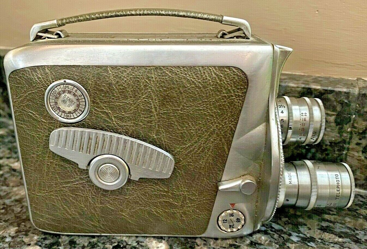 Keystone Olympic 8mmフィルムカメラ ムービー Vintage Keystone Olympic 8mm Movie Camera | Mid-Century Film