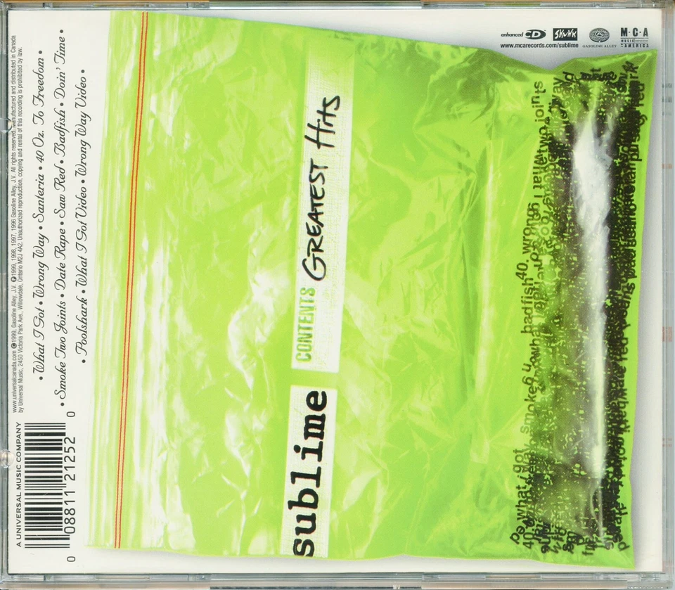 Sublime - Greatest Hits - Image 2 of 3