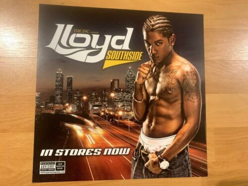 Lloyd Southside 12" Flat Promo Poster R&B Soul Ja Rule Ashanti 2Pac Lil Wayne - Picture 1 of 2