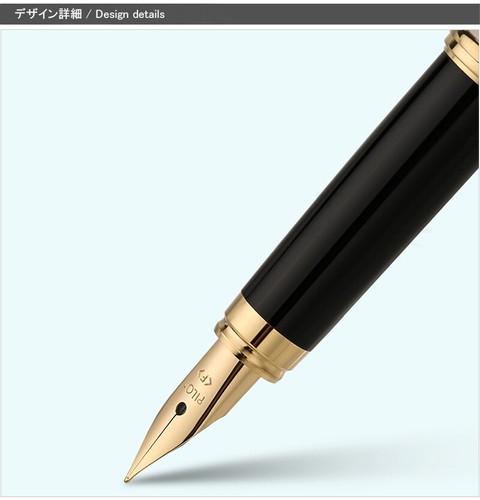 PILOT fountain pen FCAN-5SR-BL size M " Cavalier " Blue Nib Special alloy - Picture 2 of 12