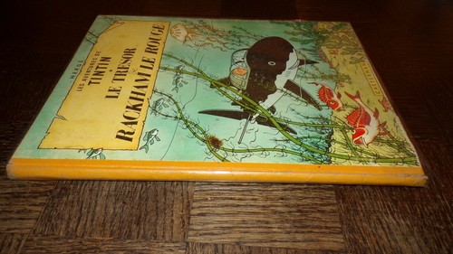 LE TRESOR DE RACKHAM LE ROUGE - Hergé 1956 - Dos jaune B20 - Aventures de Tintin - Picture 2 of 8