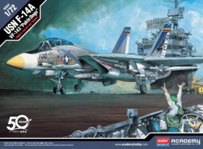 Academy 12563 1/72 USN F-14A Vf-143 Pukin Dogs