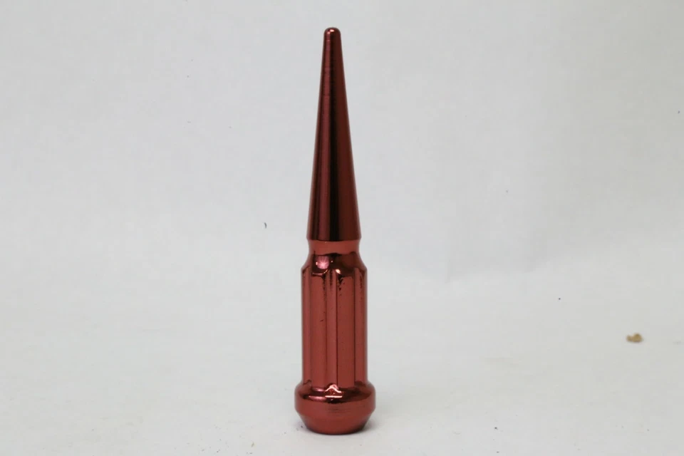 20 PIEZAS 1/2x20 ROJO 4.5”SPLINE ESPIGA TUERCAS SE ADAPTA A DODGE DURANGO, DAKOTA+ LLAVE DE SEGURIDAD Foto 3 de 4