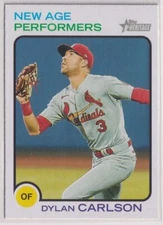 2022 Topps Heritage New Age Performers #NAP15 Dylan Carlson