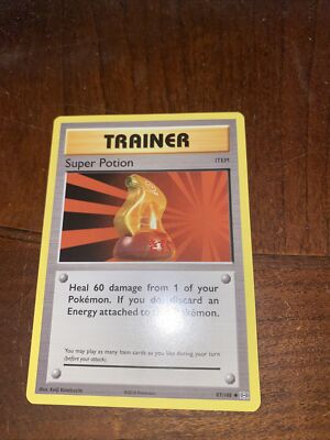 POKEMON : Trainer Super Potion Card 87/108