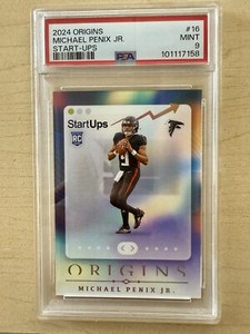2024 Panini Origins Start Ups Michael Penix Jr. Mint PSA 9