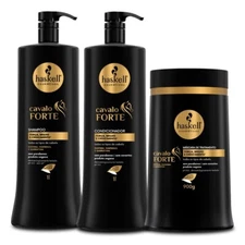 Kit Haskell Cavalo Forte Shampoo + Conditioner + Mask - 3x1