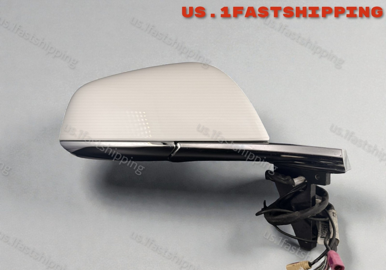 0261 OEM WHITE RIGHT  PASSENGER SIDE MIRROR TESLA MODEL X 2016 2017 2018 19 2020