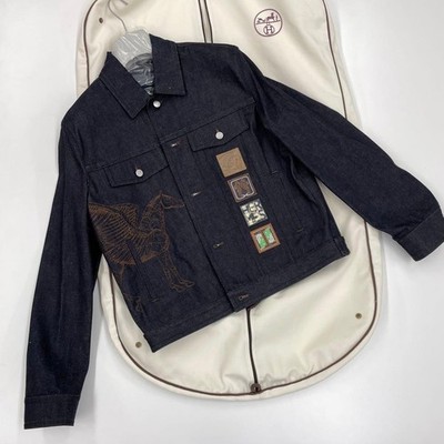 Hermes 2023 S/S Denim Jacket 
