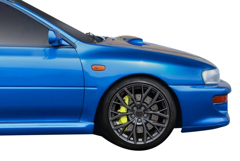 For Subaru Impreza 93-01 Duraflex 22B Style Fiberglass Front Fenders Unpainted Foto 2 de 4